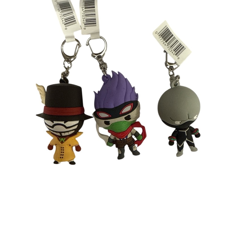 Set of Three my hero academia anime - Character Keychains